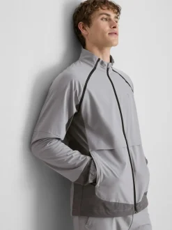 Chaqueta deportiva con cremallera