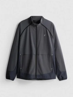 Chaqueta deportiva con cremallera