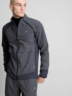 Chaqueta deportiva con cremallera