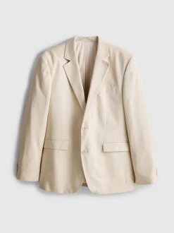 Chaqueta de traje en mezcla de lino de The Edit