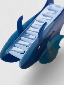 Clip para el pelo con forma de ballena