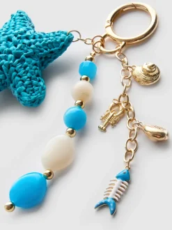 Colgante para bolso con estrella de mar