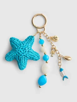 Colgante para bolso con estrella de mar