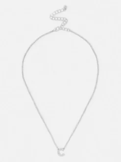 Collar con inicial y circonitas