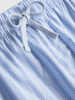 Conjunto de pijama de manga larga a rayas