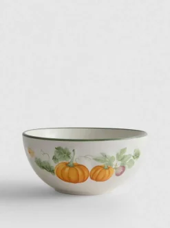Cuenco para cereales con calabazas