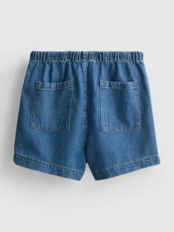 De 7 a 15 años | Joggers cortos vaqueros