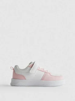 Deportivas bajas de piel sintética