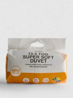 Edredón para cama individual supersuave de 13,5 tog