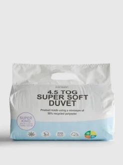 Edredón superking supersuave de 4,5 tog