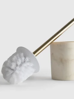 Escobilla de baño con efecto mármol