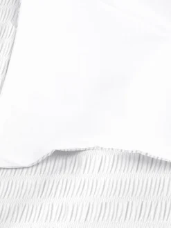 Funda de edredón de sirsaca para cama individual