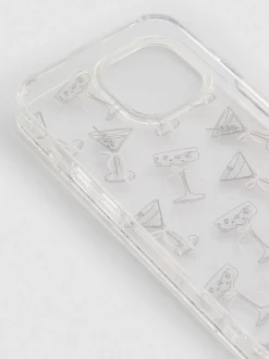 Funda para el móvil con copas de Martini