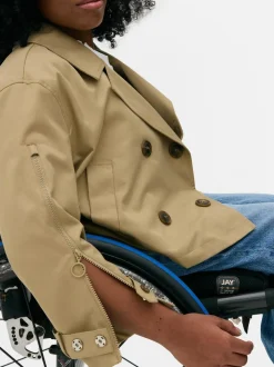 Gabardina Adaptive para personas en silla de ruedas