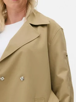 Gabardina de doble botonadura Adaptive