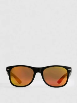 Gafas de sol de espejo rectangulares