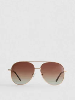 Gafas de sol de estilo aviador tintadas
