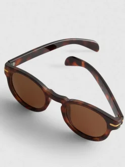 Gafas de sol de montura redonda
