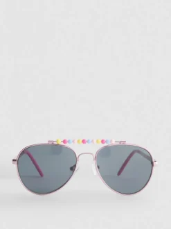Gafas de sol estilo aviador con cuentas