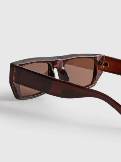 Gafas de sol finas con montura rectangular