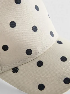 Gorra de béisbol de lunares