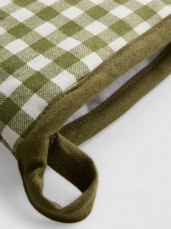 Guante para horno a cuadros vichy