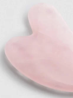 Gua Sha de cuarzo rosa de PS…