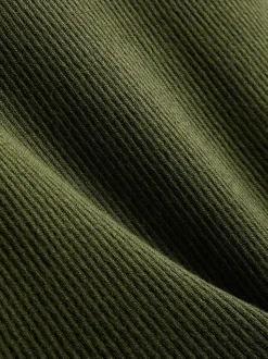 Jersey de canalé con cuello redondo