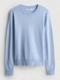 Jersey de punto suave con cuello redondo