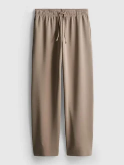 Joggers anchos en mezcla de modal