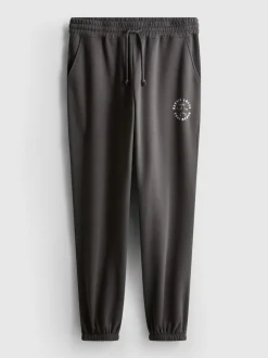 Joggers con bajos ajustados en mezcla de algodón