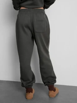 Joggers con bajos ajustados en mezcla de algodón