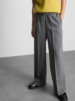 Joggers de vestir de pernera ancha