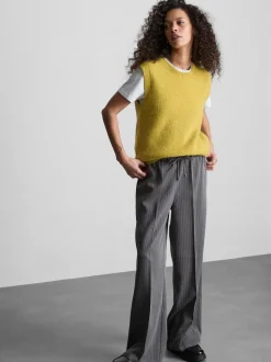 Joggers de vestir de pernera ancha