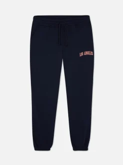 Joggers estampados con bajos ajustados