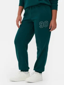 Joggers estampados con bajos ajustados