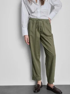 Joggers informales en mezcla de algodón