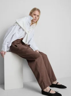 Joggers informales en mezcla de algodón