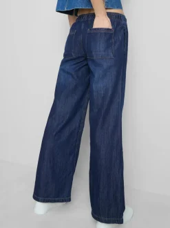 Joggers vaqueros de pernera recta
