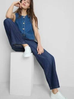 Joggers vaqueros de pernera recta