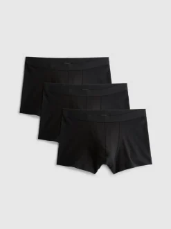 Juego de 3 calzoncillos bóxer de talle bajo