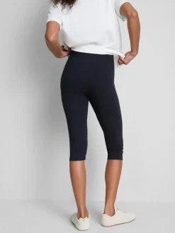 Leggings capri con alto porcentaje de algodón