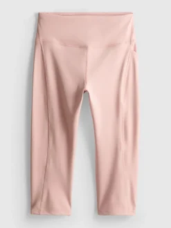 Leggings capri deportivos de talle alto