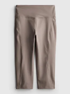 Leggings capri deportivos de talle alto