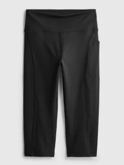 Leggings capri deportivos de talle alto
