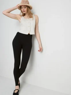 Leggings con mucho algodón de talle alto