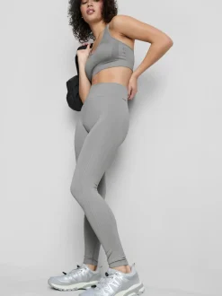 Leggings deportivos extrabrillantes sin costuras
