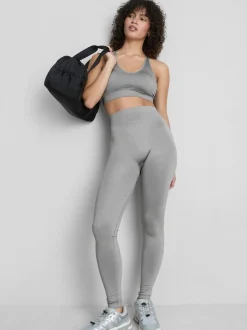 Leggings deportivos extrabrillantes sin costuras