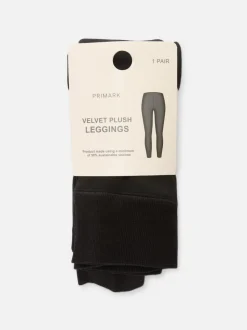 Leggings suaves de terciopelo