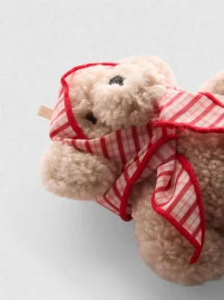 Llavero con un suave osito de peluche